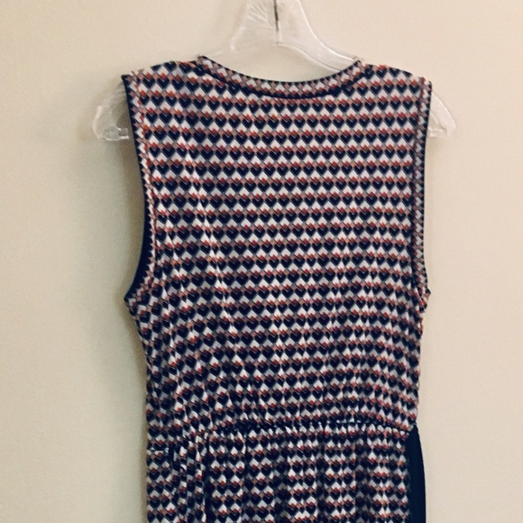 MAX STUDIO Printed Faux Wrap Dress (Size S) - Picture 7 of 8